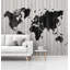 Murale du monde en bois-46360345
