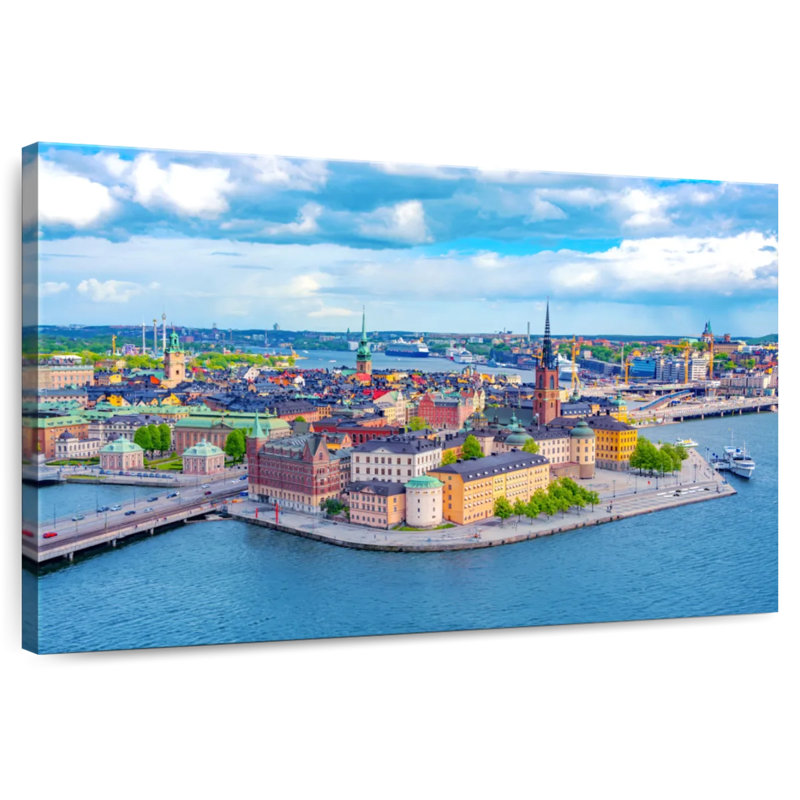 Vanna Stockholm Skyline, 32" H x 48" W