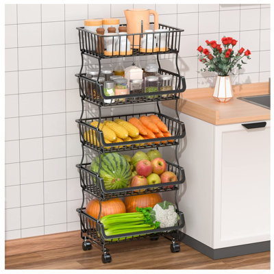 38.9 in. H x 15.7 in. W Utility Cart