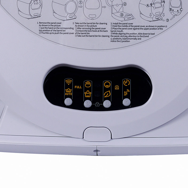 Self-Cleaning Cat Litter Box, Automatic Scooping And Odour Removal, App Control Support 2.4G Wifi (Keyed Model)