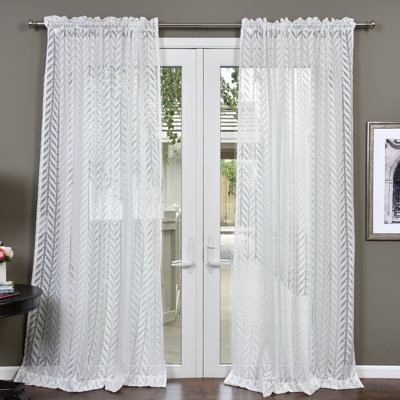 Abaas Sheer Curtain Single Panel