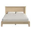 Grand lit plateforme avec tête de lit contemporaine 66,1 po Walter-2034888247-2037565121