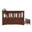 Lit de jour en bois avec lit gigogne Mission-131226644