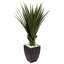 54'' Faux Agave Plant in Stone Planter