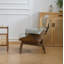 Fauteuil à oreilles capitonné Jhanae-888019933