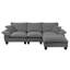 Canapé modulaire en chenille Comfy