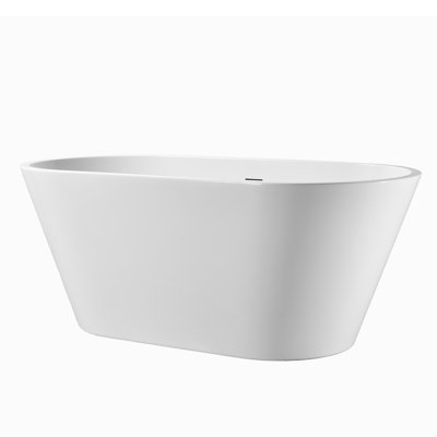 Luxurious Acrylic Freestanding Bathtub Modern Design For Spa-like Home Experience