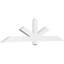 Kennewick Architectural Grade PVC Gable Bracket-44774070-44774350