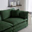 Canapé modulaire surdimensionné en L avec repose-pieds réversible Free Combination Comfy Upholstery-1442430040