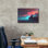 Art mural sur toile Epic Graffiti «Space Wanderer» par Ann Klee, 26 po x 18 po