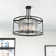 Rigdel 4 - Light Dimmable Drum Chandelier