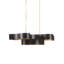 Lustre ovale blanc Grand Lotus-63992215