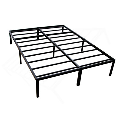 Modern Full Steel Black Platform Foundation