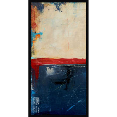 LA Strip I by Mauro Wood Framed Wall Art Print
