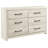Kalayiah 58.7'' W 6 - Drawer Dresser