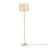 65'' Matte Brass Floor Lamp