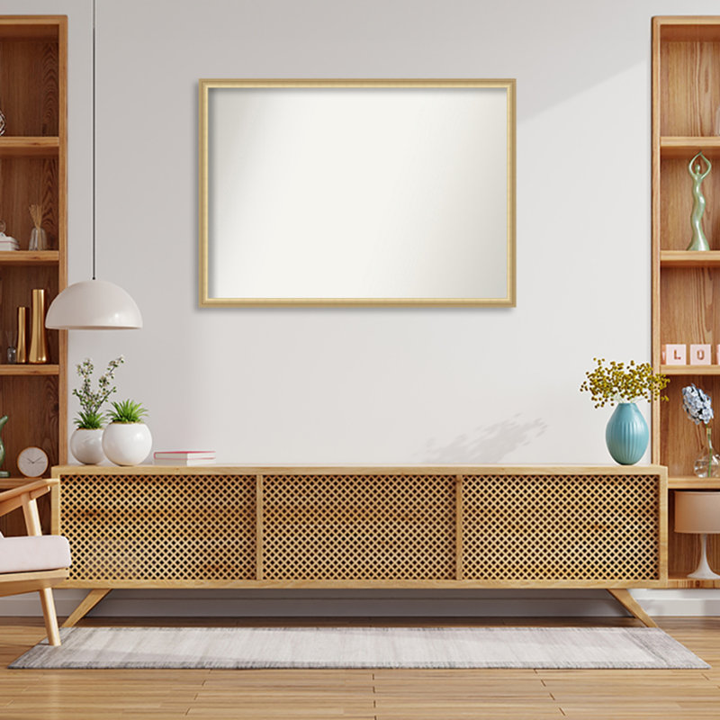 Miroir mural Merima, Rectangle, Or, 28,75 po x 39,75 po