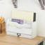 Solid Wood 3-Slot Desk Organiser With Drawers
