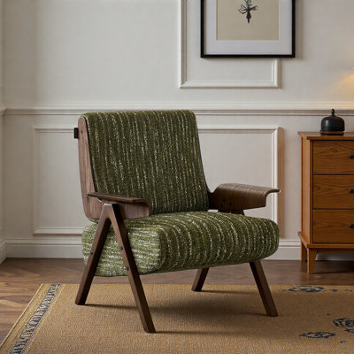 Fauteuil de loisirs simple français rétro.