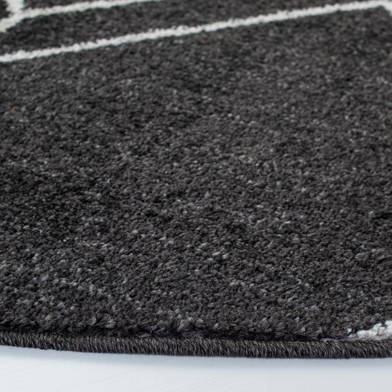 Garces Performance Geometric Rug, Runner 2'6" x 8'