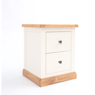 Miya 45cm W Solid + Manufactured Wood Bedside Table