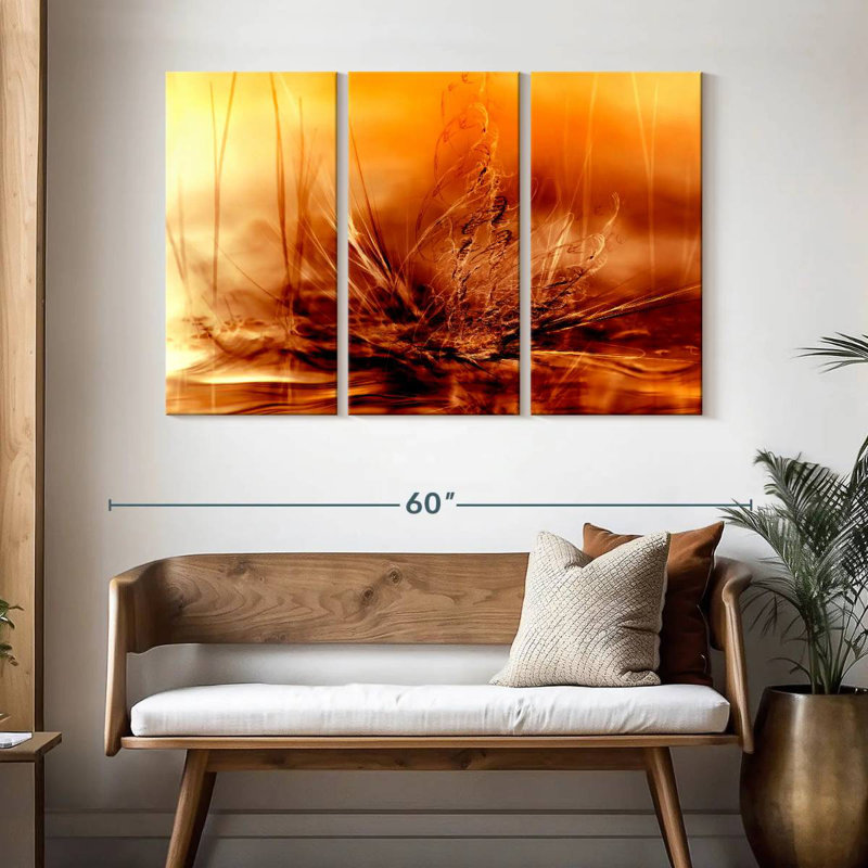 Avery Burning Water I, 32" H x 50" W