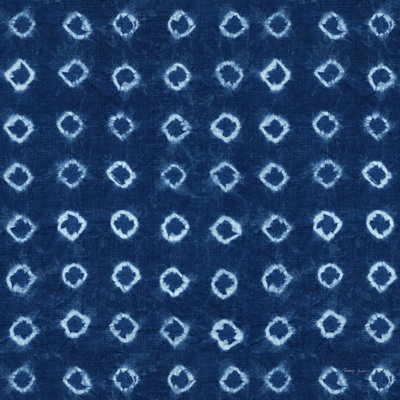 «Mimo Shibori Square XI on Canvas» par Nancy Green, reproduction