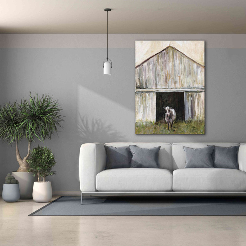 «August Mornin 'Chores» par Kamdon Kreations, art mural sur toile August Grove®, H 54 po x l 40 po x P 1,5 po