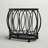 Stainless Steel Oval Utensil Crock-1924745720