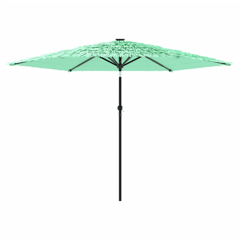 Beach Parasol, 225cm H x 288cm W x 288cm D, Green