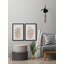 Santoyo Poppy Brown Lines by Marmont Hill - 2 Piece Single Picture Frame Painting-293878429-293878418-293878419