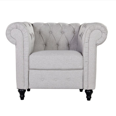 Fauteuil Chesterfield large de 40,55 po Amburgey