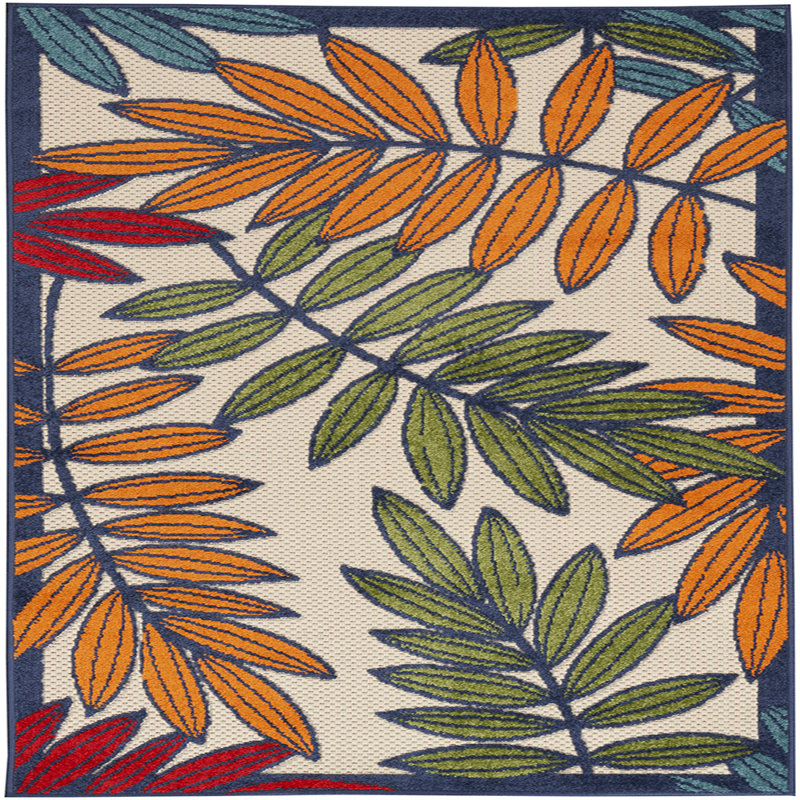 Eaglin Floral Indoor Rug, Rectangle 3' x 5'