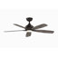  Ventilateur de plafond d'intérieur 52 po avec télécommande DEL Doren-52817710
