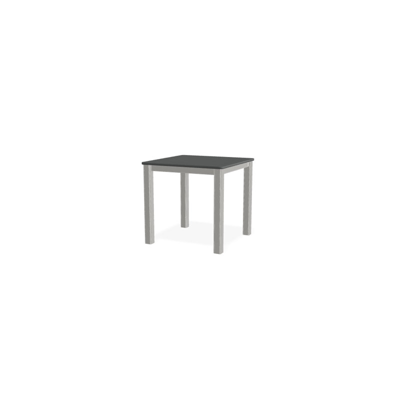 Table d'appoint Robinett, Graphite classique P30, Neige texturée