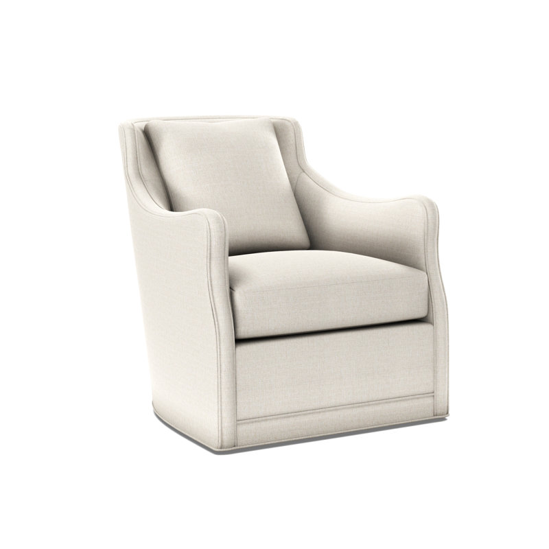Arcadia Swivel Chair, Dresden Cloud
