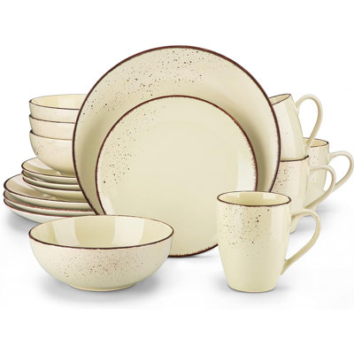 16 piece dinnerware set, service for 4 