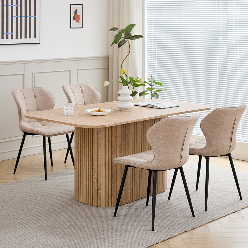 Dining Table, Light brown