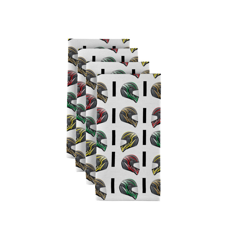 Brendon Polyester Abstract Square Napkin