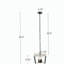 Luminaire suspendu de style rustique