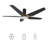 Smart DC Ceiling Fan with Light, Remote Control Flush-Mounted-843291855-863221246