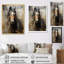 Balendran White Horse Équestre Dualité I, reproduction d'art sur toile-1025807946-1061879839-1061879830