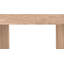 Table console Cindra Beige avec plateau en marbre véritable et piètement en fer-135651810