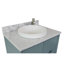 Meuble-lavabo simple 31 po avec comptoir en pierre Crumley-27808922