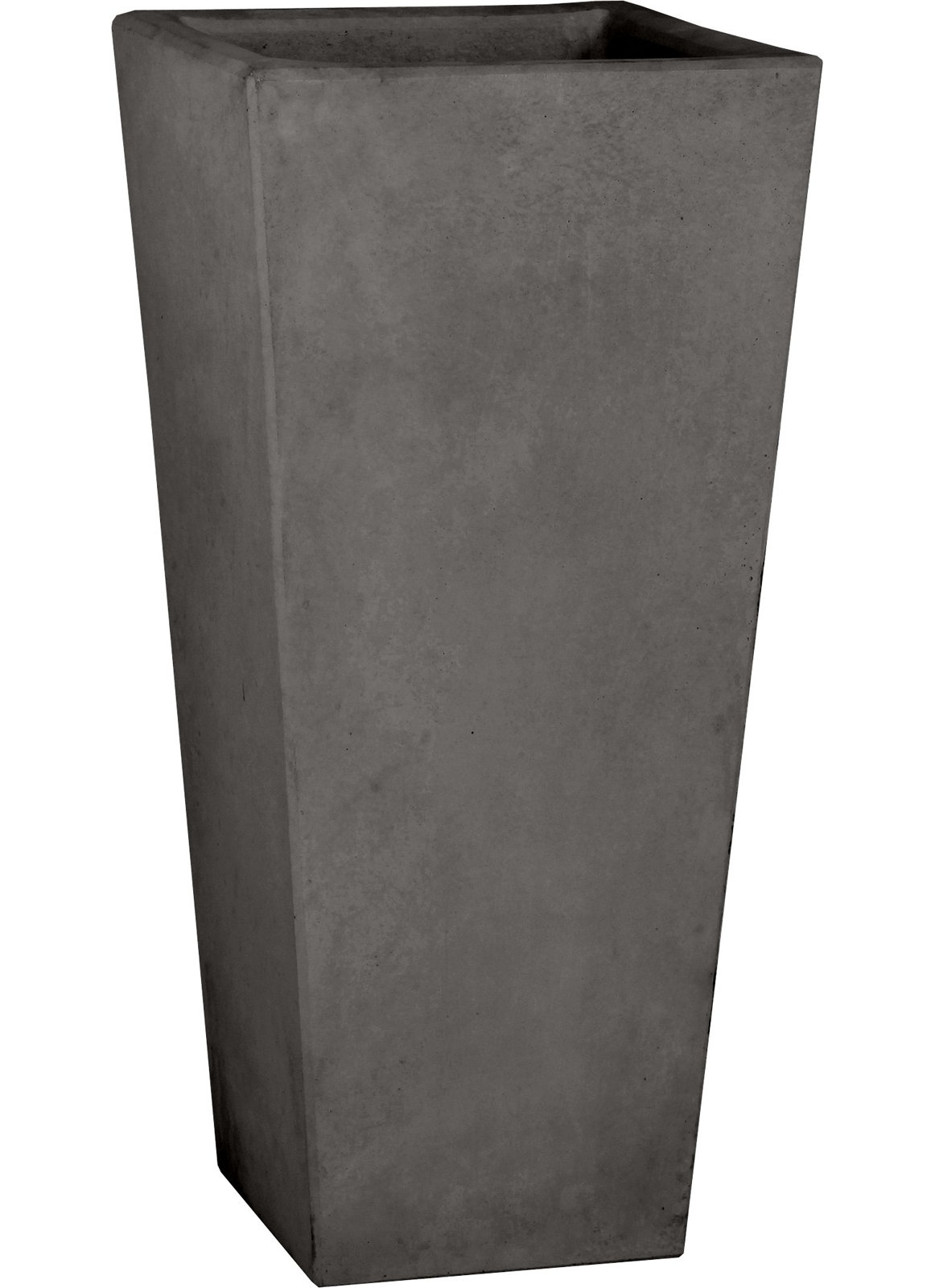 Tall Tapered Square - Natural Finish , Graphite