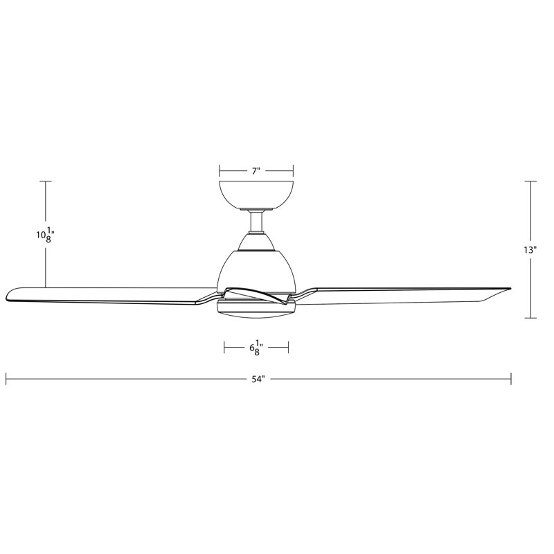Solo 36'' Black LED Track Light with Clear Glass Shades