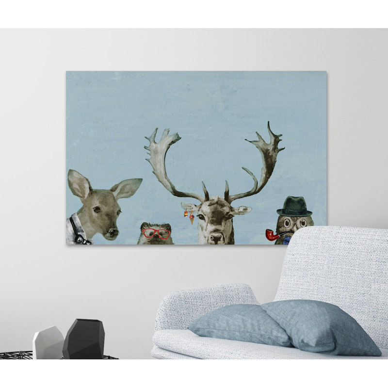 1 Piece Wrapped Canvas Painting, 10" H x 15" W x 1.5" D