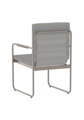 Oasis Outdoor Dining Armchair, Gray, Gray