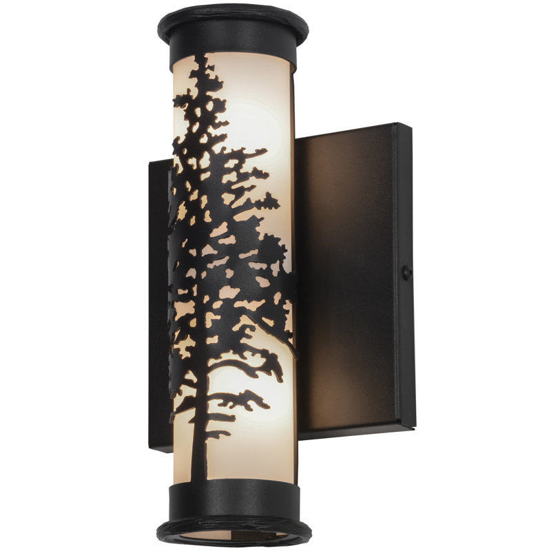 Applique murale encastrée 2 lumières Greenbriar Oak