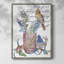«Warm Wishes», reproduction encadrée de la collection B - Bois massif-2088674694
